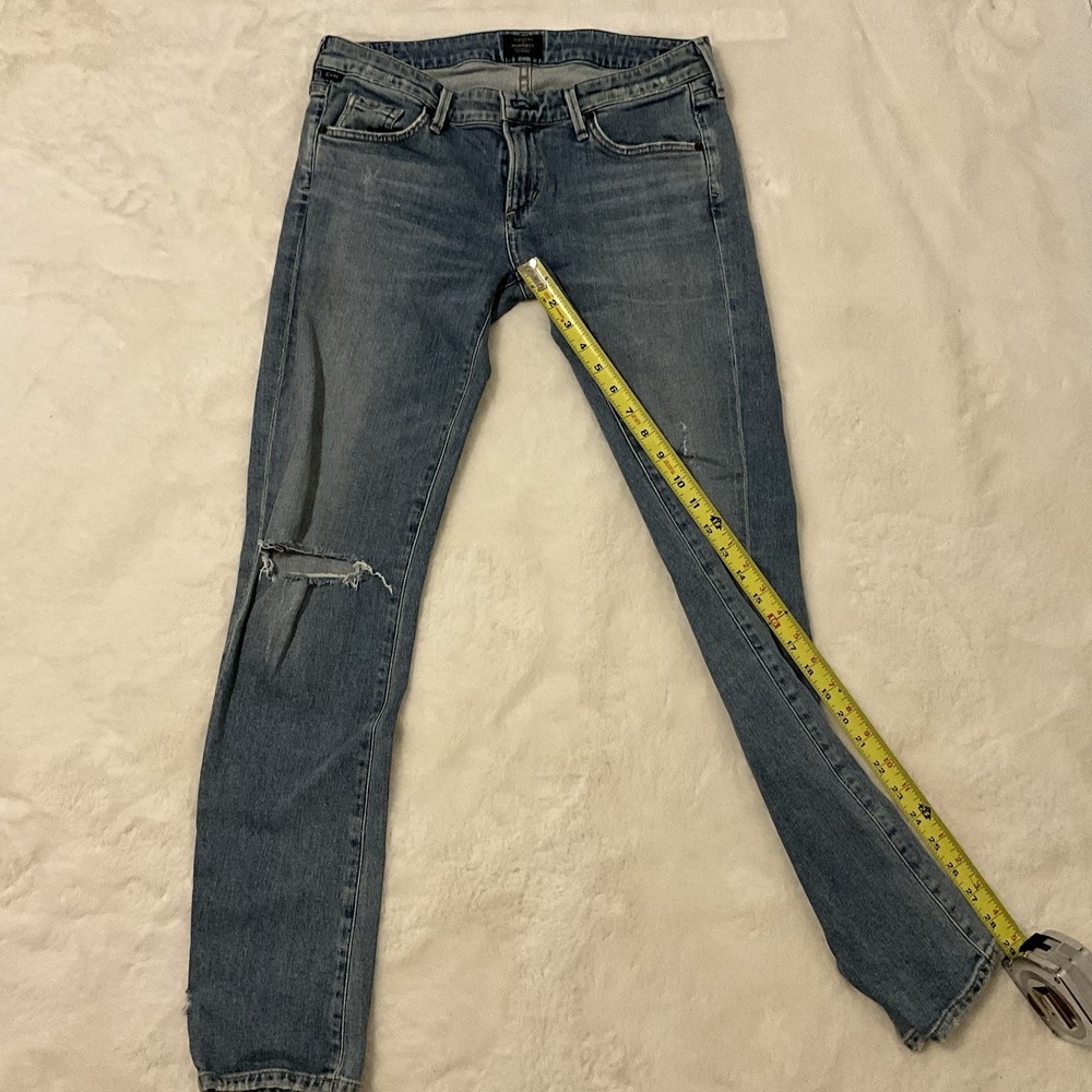 Citizens of Humanity Racer Low Rise Skinny Jeans Size 29 - Picture 5 of 5